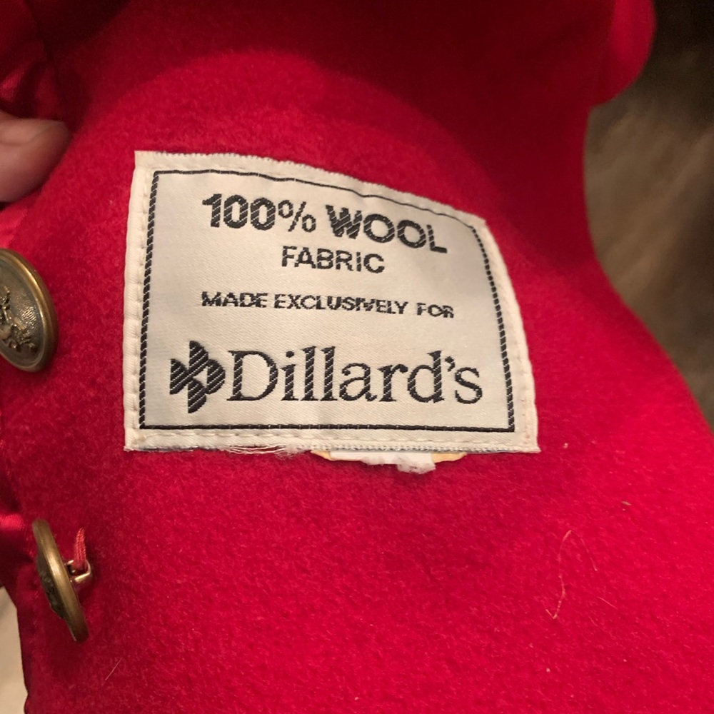 Red peacoat - Picture 3 of 3